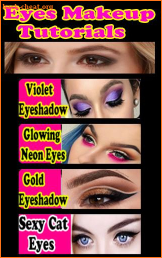 Eyes Makeup Tutorials. screenshot