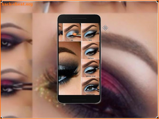 Eyeshadow Makeup Tutorial (offline) Step by Step screenshot