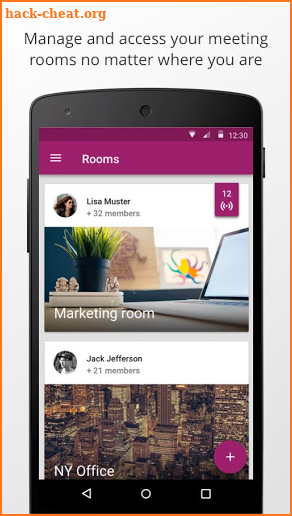 eyeson Video Meeting Rooms screenshot