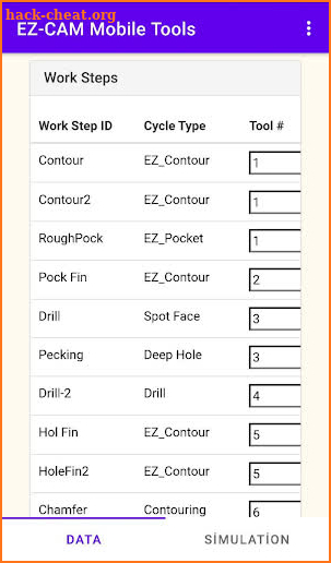 EZ-CAM Mobile Tools screenshot