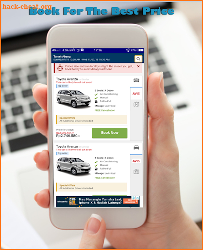 EZ Car Rental App screenshot