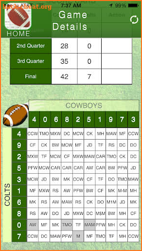 EZ Football Pool screenshot