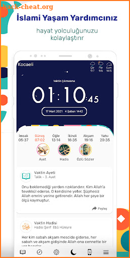 Ezan Vakti Pro Plus screenshot