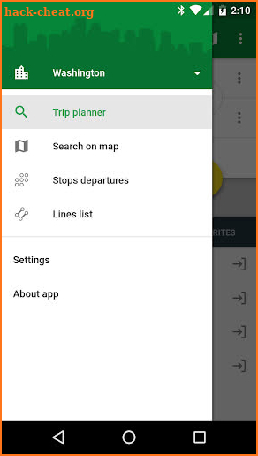 ezRide Offline Transit Planner screenshot