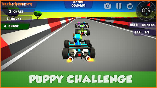 F1 Mighty Paw Pups Racing Patrol 3D screenshot