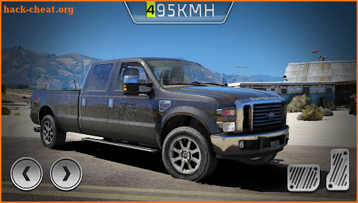 F250 Super Duty Pickup Driving screenshot