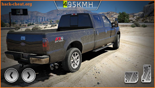 F250 Super Duty Pickup Driving screenshot