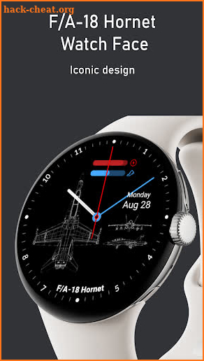 F/A-18 Hornet Watch Face screenshot