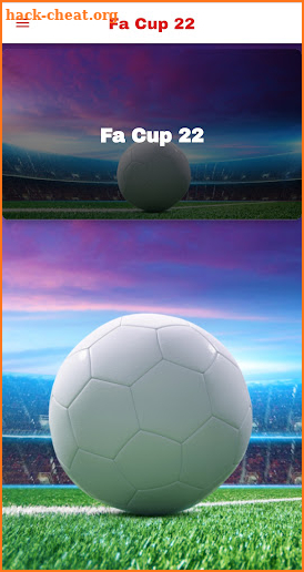 Fa Cup 22 screenshot