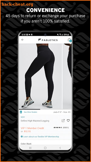 Fabletics screenshot