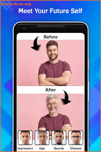 Face Age Editor App screenshot