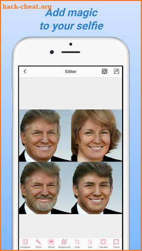 Face Changer Photo Gender Editor screenshot