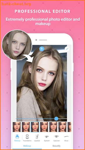 Face Makeup Camera & Beauty Photo Makeup Editor screenshot