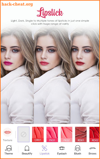 Face Makeup Camera PhotoEditor screenshot