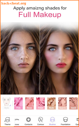 Face Makeup Editor - Beauty Selfie Photo Camera screenshot