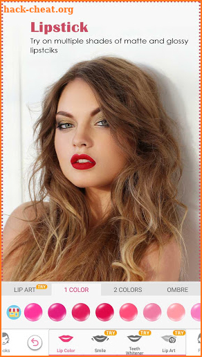 Face Makeup Editor - Selfie Makeover Photo Camera screenshot