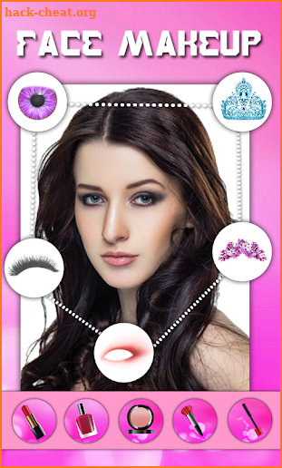 Face Makeup (Face, Eye, Lip) screenshot