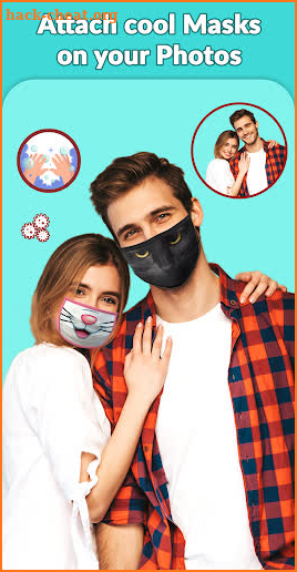 Face Mask Photo Editor App screenshot