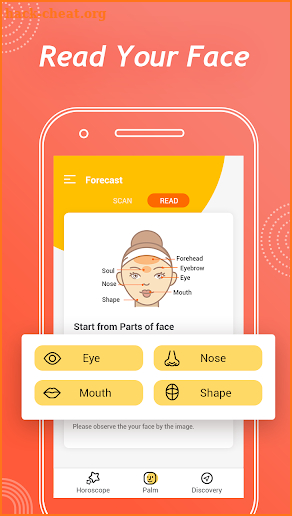Face Me – Face Reading Physiognomy & Horoscope screenshot