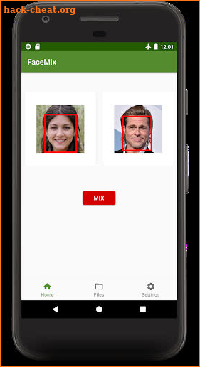 Face mix & blend screenshot