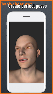 Face Model - 3D virtual human head pose tool screenshot