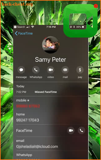 Face on Time Video calling and Chat Face time tips screenshot