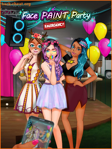 Face Paint Party - Social Star ❤ Dress-Up Games screenshot