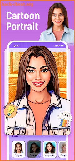 Face Plus: Aging & Cartoon Art screenshot