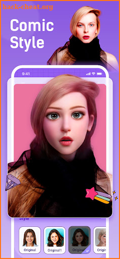 Face Plus: Aging & Cartoon Art screenshot