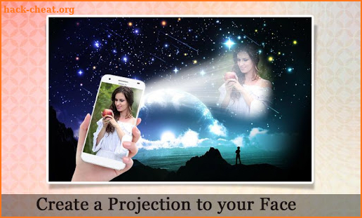 Face Projector Photo frames screenshot