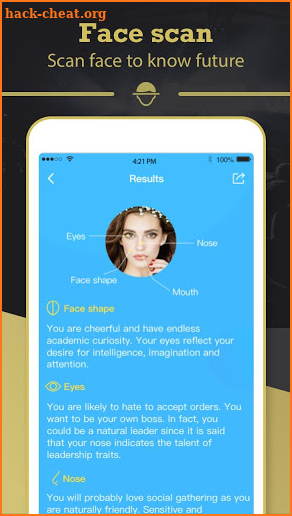 Face Scan - Face Analysis, Predict Baby & Fortune screenshot
