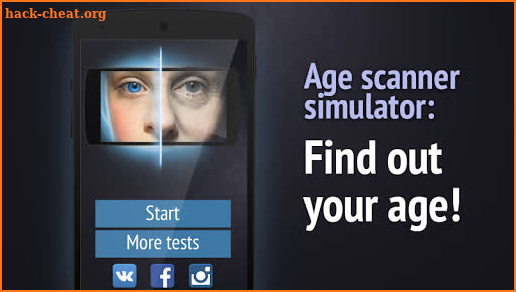 Face scanner: What age screenshot