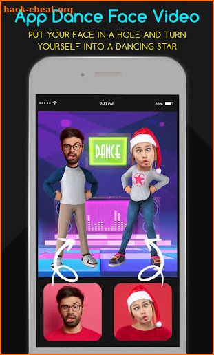 Face Video - App Dance Face screenshot