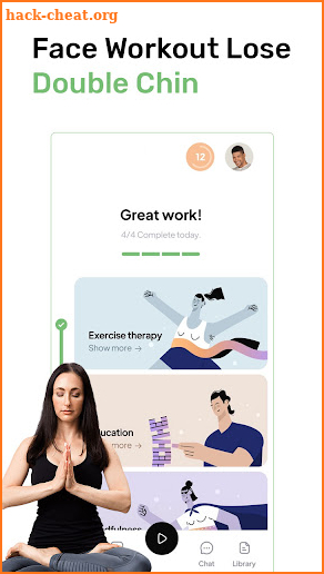 Face Workout Lose Double Chin screenshot