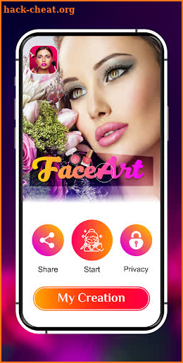 FaceArt screenshot