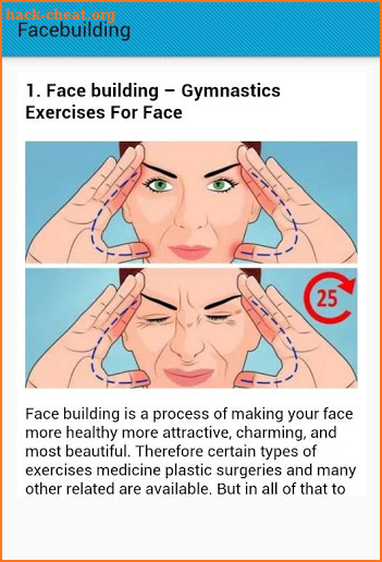 Facebuilding screenshot