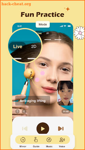 FaceGlow:Face Yoga & Skincare screenshot