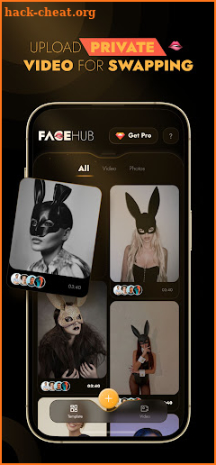 FaceHub screenshot