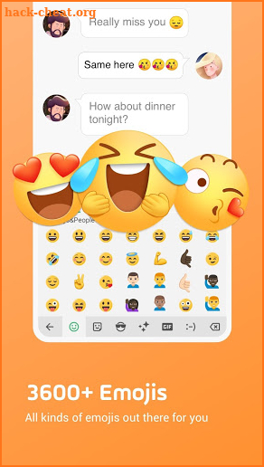 Facemoji Keyboard Lite for Xiaomi - Emoji & Theme screenshot