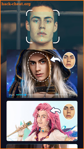 FacePlay- Cosplay Makeover screenshot