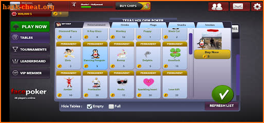 FacePoker screenshot