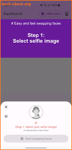 FaceTool: Face Swap & Toon Me screenshot