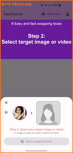 FaceTool: Face Swap & Toon Me screenshot