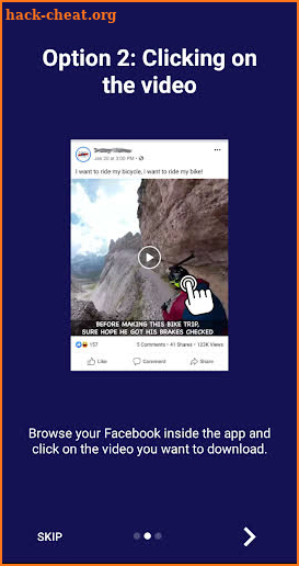 FaceVid: Video Downloader for Facebook screenshot