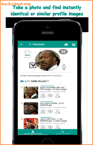 Facezam screenshot
