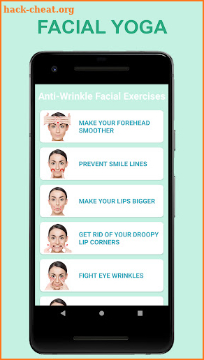 Facial Yoga Exercises screenshot