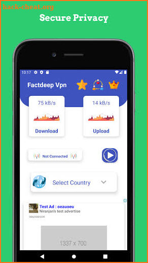 Factdeep Vpn - Free Fast Unlimited VPN & Secure screenshot