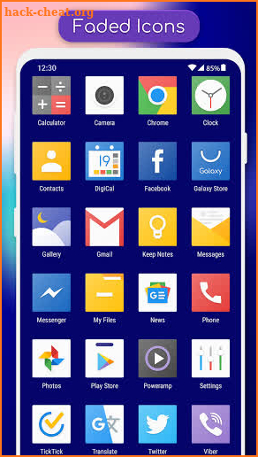 Faded Icon Pack Beta screenshot