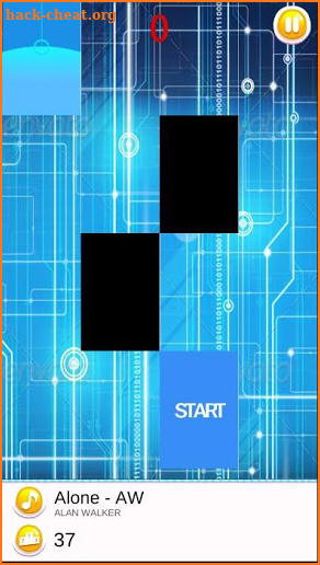 Faded Tap Piano - Alan Walker Tiles 2019 screenshot