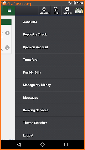 Fahey Bank Mobile Banking screenshot